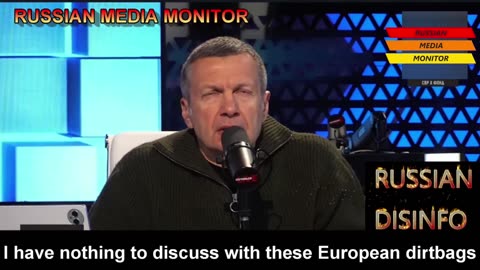 📺💀 Ukraine Russia War | Russian TV Host Soloviev: "I Want Your Death" | RCF
