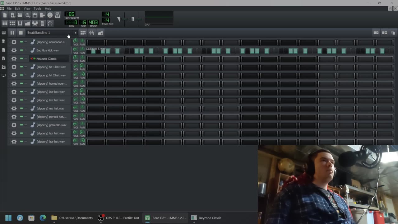 GOD Alex Gilbert - How the GOD Makes Beats? (FULL RAW VIDEO!)