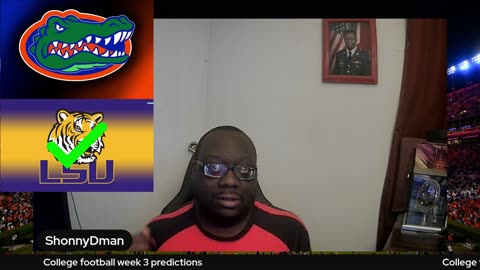Shonnydman College Football Week 3 Predications