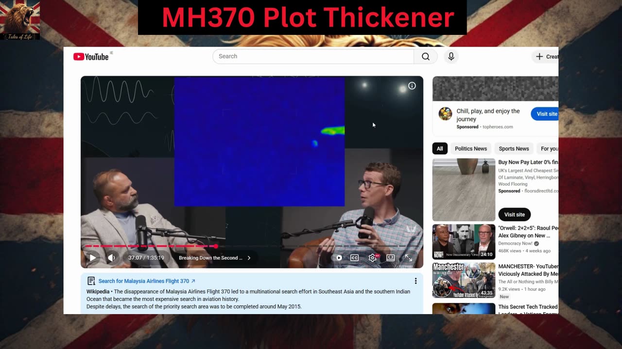 MH370 Plot Thickener
