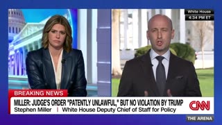 Stephen Miller Destroys CNN Reporter: The President, Not Judges, Controls National Security