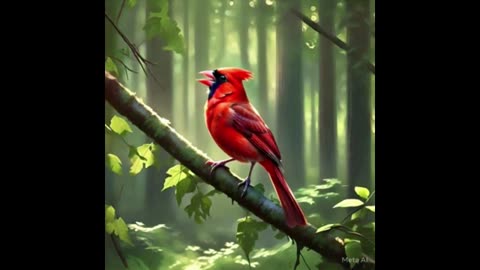 Nature's Symphony: Northern Cardinal Bird Song