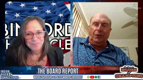 Host Joann Binford - The Board Report by Indian River Connections