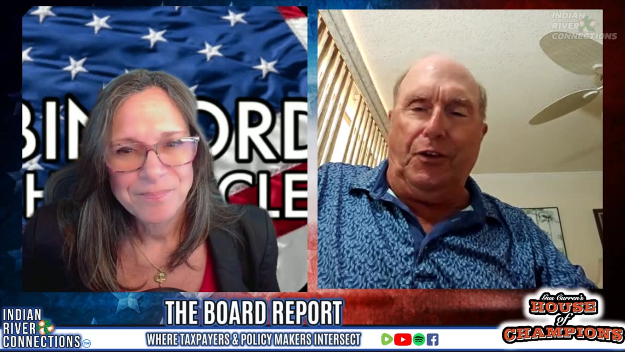 Host Joann Binford - The Board Report by Indian River Connections