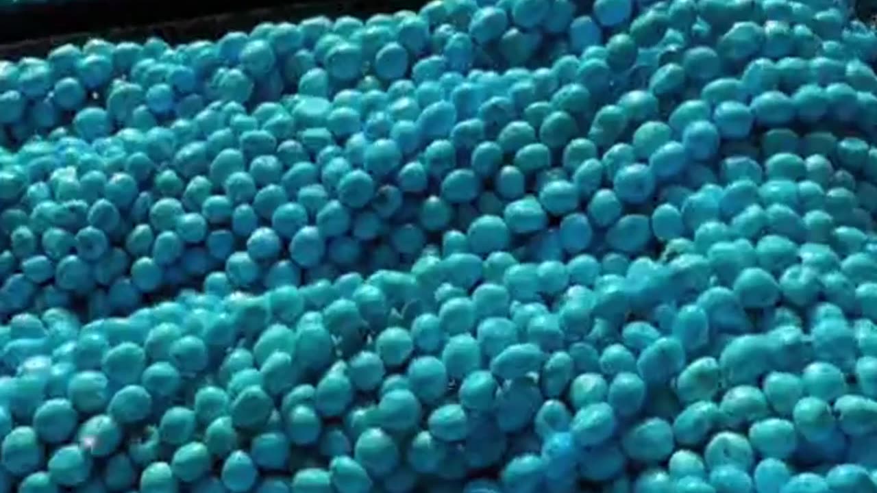 250507-5 Sleeping Beauty turquoise bead string, an irresistible sense of luxury