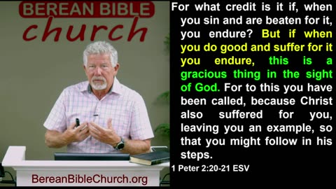 Suffering and Holiness (1 Peter 4:1-6)