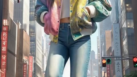 Giantess in the City A Hyper-Realistic Cinematic Journey