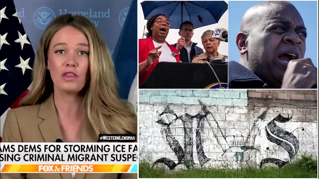 DHS’ McLaughlin: Democrats stormed detention facility holding MS-13 gang members , child r*pists and m*rderers (5/12/25)