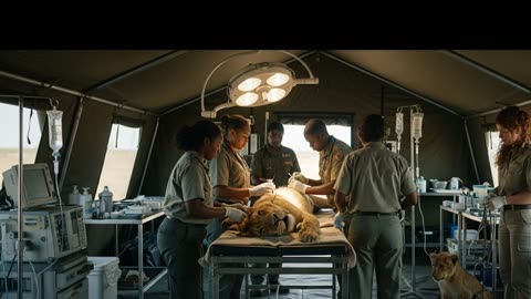 Lion Cub Rescue A Wildlife Conservationists Fight