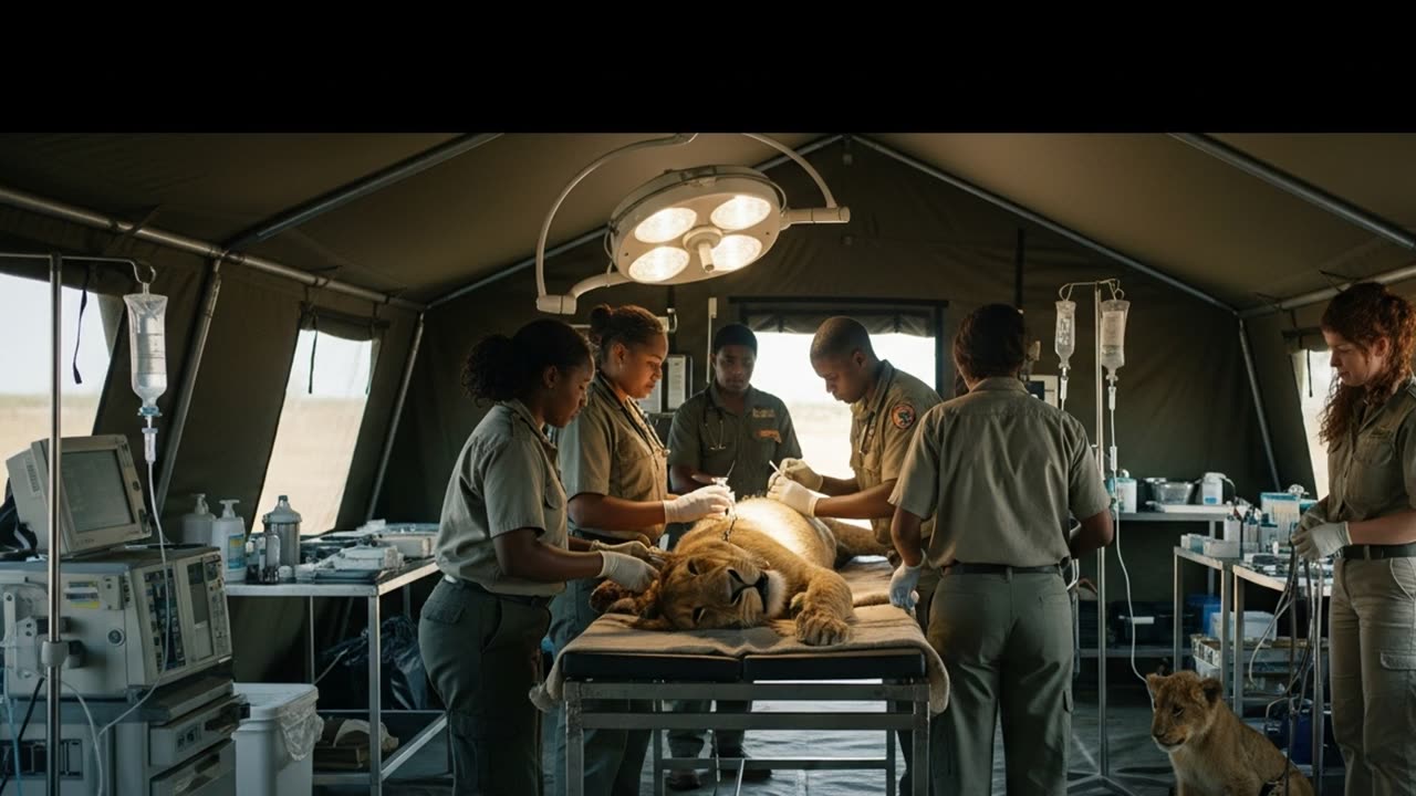 Lion Cub Rescue A Wildlife Conservationists Fight
