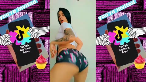 TWERK COMPILATION - Big bank tiktok challenge 🔥 2025 BigBootyAss 11