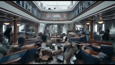 We saw a monster on our cruise and this is what happened