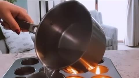 I’d be sure this was on a heat proof surface. Great idea though.
