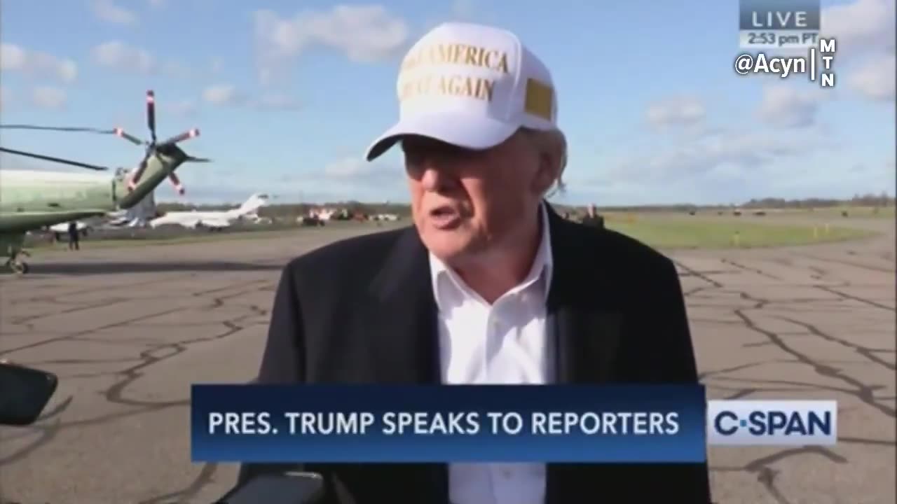 President Trump says he’s considering a TOTAL tax cut