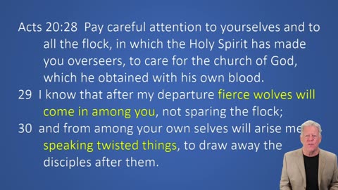 Confronting Error! - Luke 20:45-47 - Living Hope Today