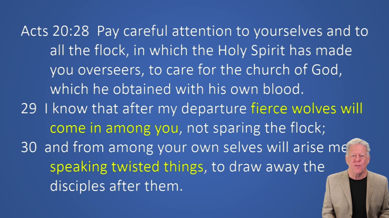 Confronting Error! - Luke 20:45-47 - Living Hope Today