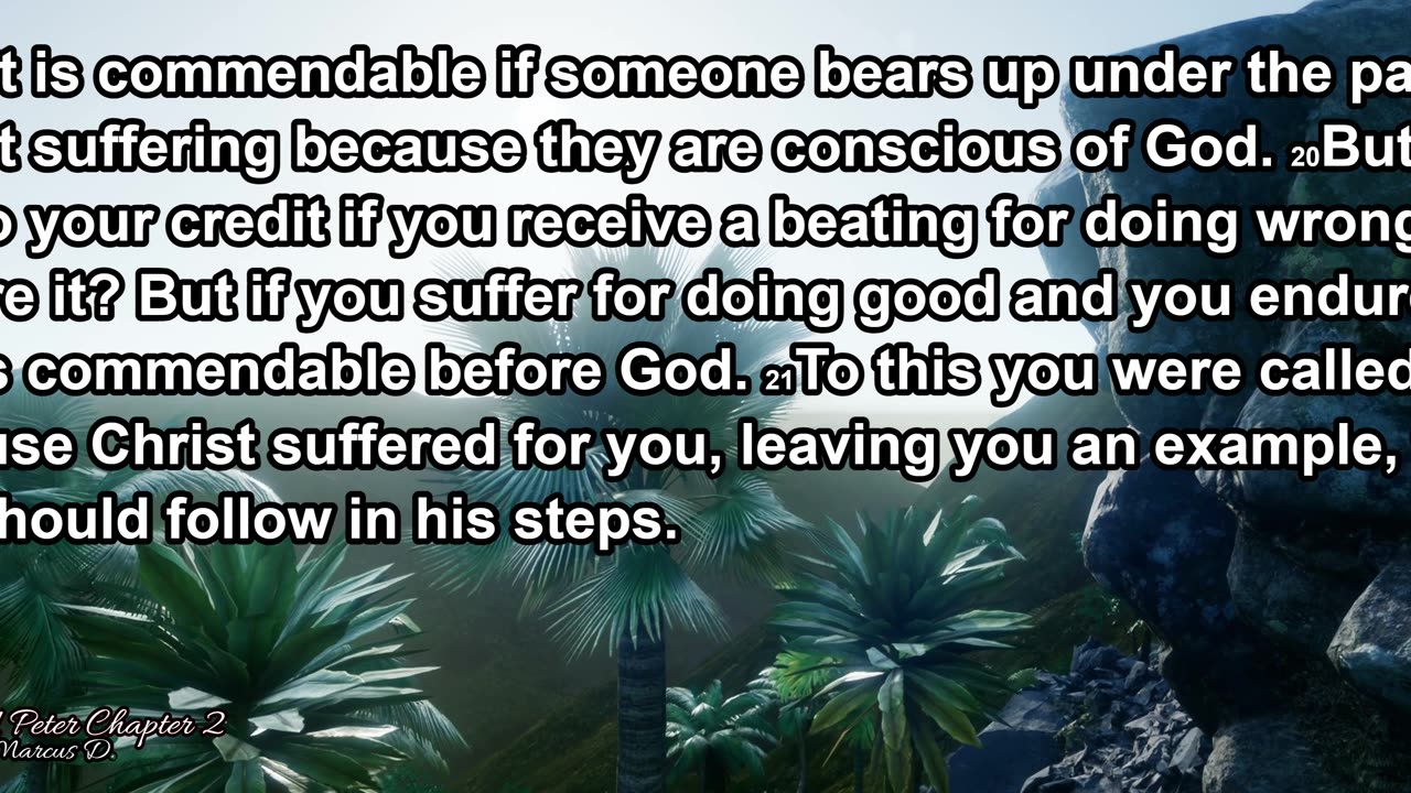 The Book of 1 Peter Chapter 2