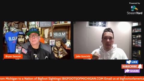 The Bigfoots of America Podcast Show: Episode #21 with Jake Goscicki