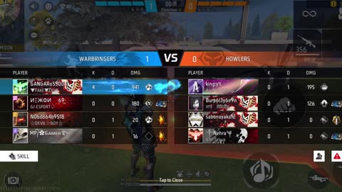This game is free fire 🔥 max amazing kills 💪