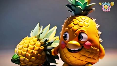 Learn Fruits Names with Baby | Cartoon Video for Kids | Fruit Learning Song