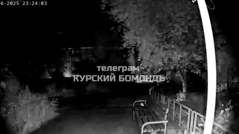 Civilians Run For Cover in Kursk City