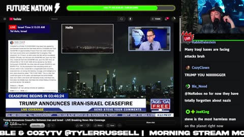 TRUMP BOMBS IRAN! WW3 LIVE! TRUMP SENILE AND TWEETING ABSOLUTE NONSENSE? ISRAEL WON? MON YAP
