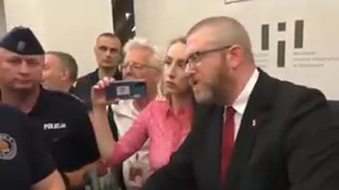 GRZEGORZ BRAUN WSKAZAŁ KIERUNEK DYREKTOROWI NIEMIECKIEGO INSTYTUTU HISTORYCZNEGO W WARSZAWIE