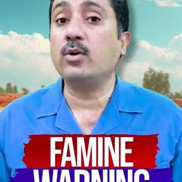 Famine warning in Pakistan