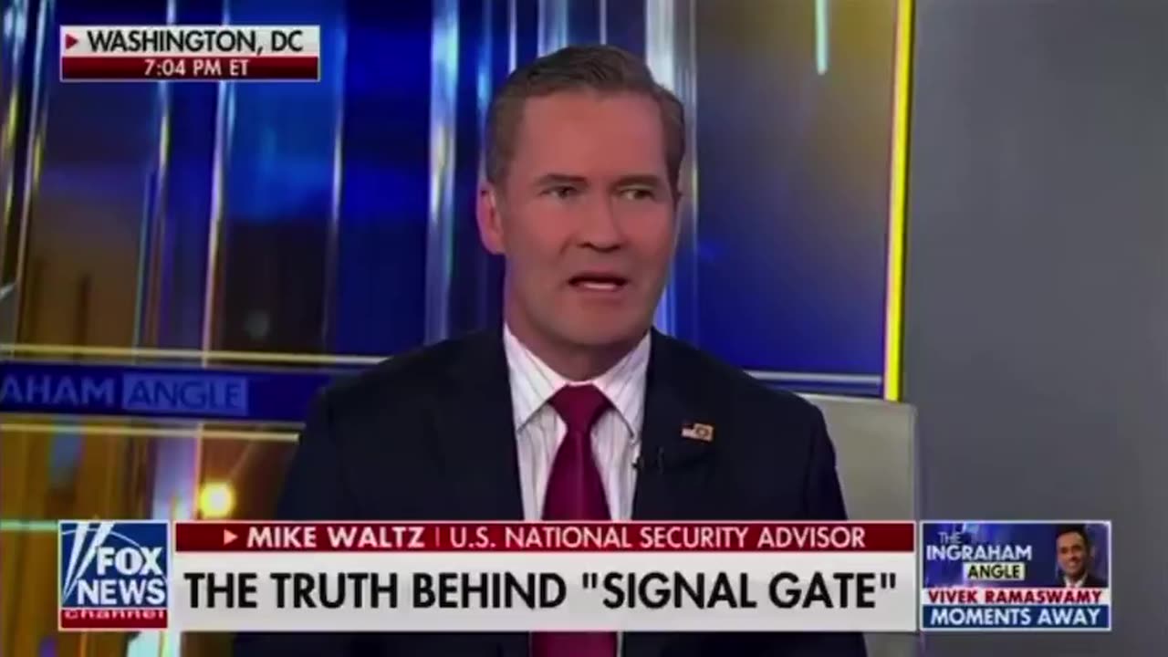 NSA Mike Waltz is highly suspicious of how Jeffrey Goldberg got added to Signal group chat