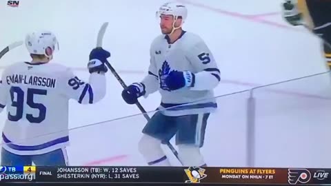 Leafs C #55 Nicolas Roy PP🥅(2)🏒Snap-Shot Goal