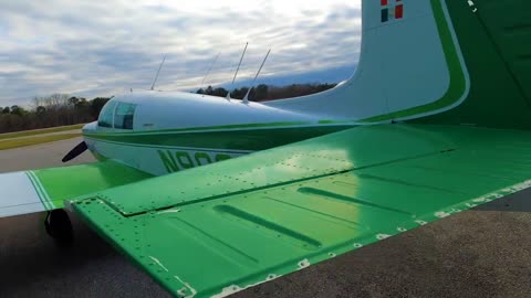 Traveling and Detailing a Mooney Airplane in Pine Mountain GA