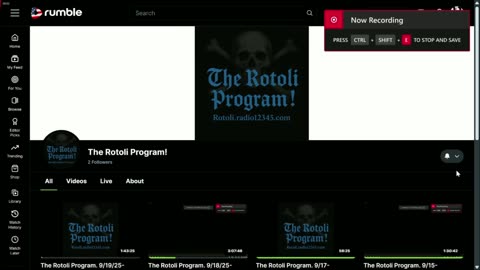Rotoli Program Join new channel