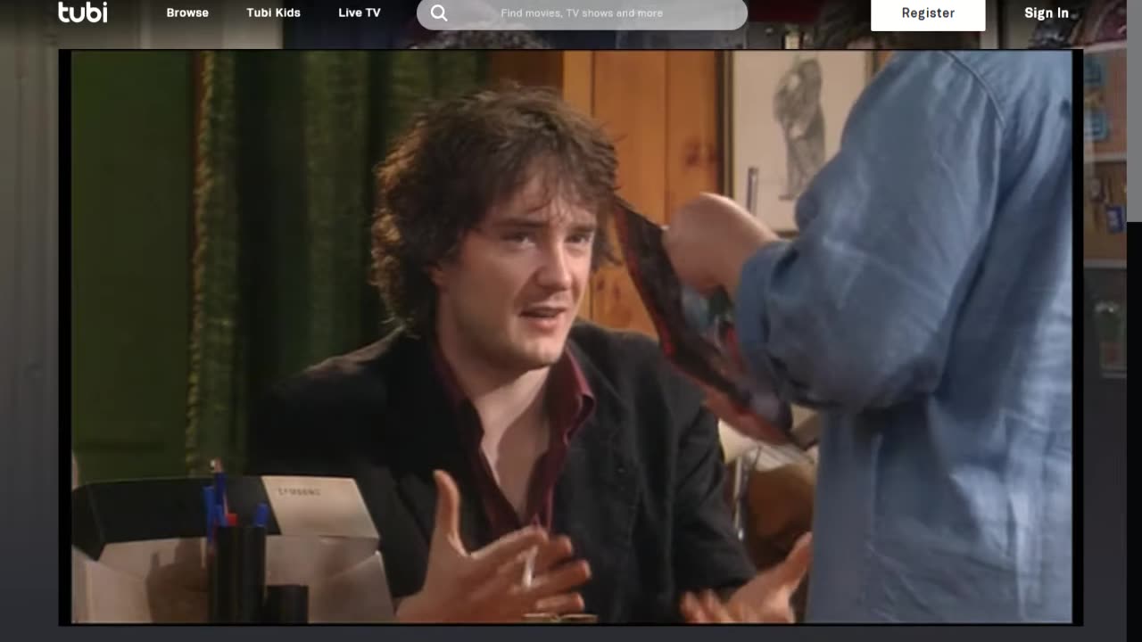 Ella Kenion in Black Books