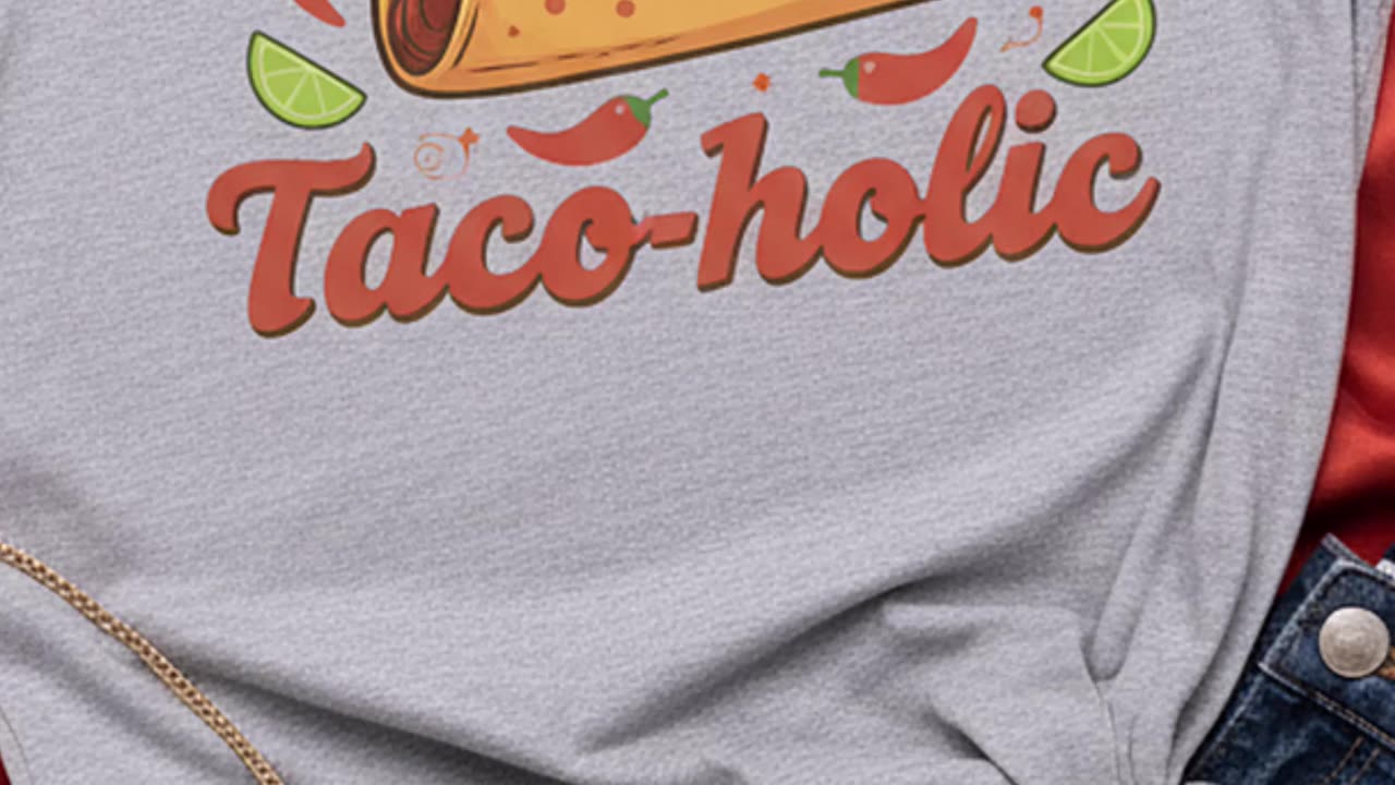 Can’t stop craving tacos? This shirt gets me every time I wear it! #tacolover #funnytshirt