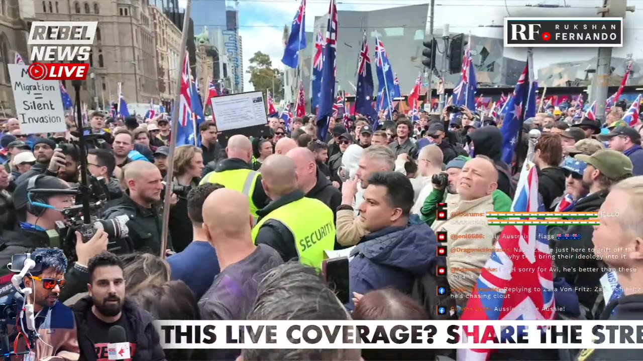 22-March for Australia_Melbourne_31/08/2025_Rebel News Coverage Breakdown