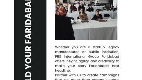 Faridabad’s Top PR Agency