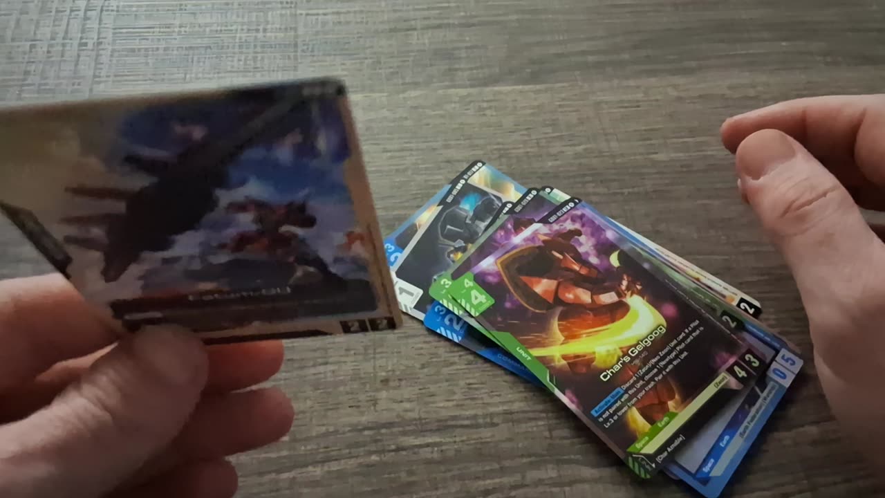 Some more Gundam TCG's