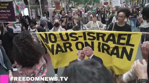 BREAKING 🚨 Protestors holding Foreign Flags has taken over New York City