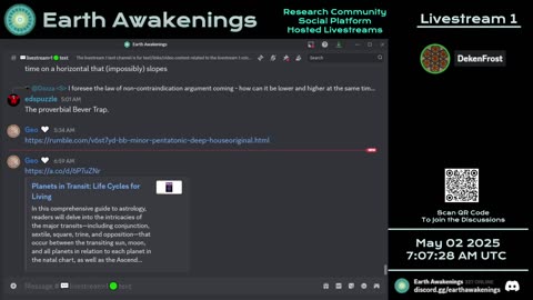 Earth Awakenings - Livestream 1 - #3144