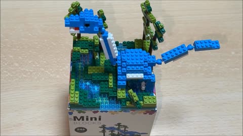 246 Dinosaur Piece Mini Blocks