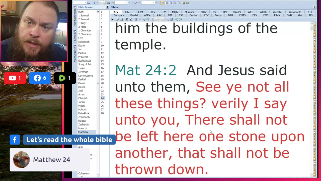 Let's Read the Whole Bible Y'all!! 08/15/2025