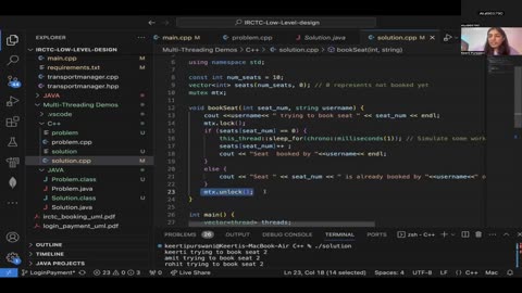 Day 12 - IRCTC System Design LLD KP