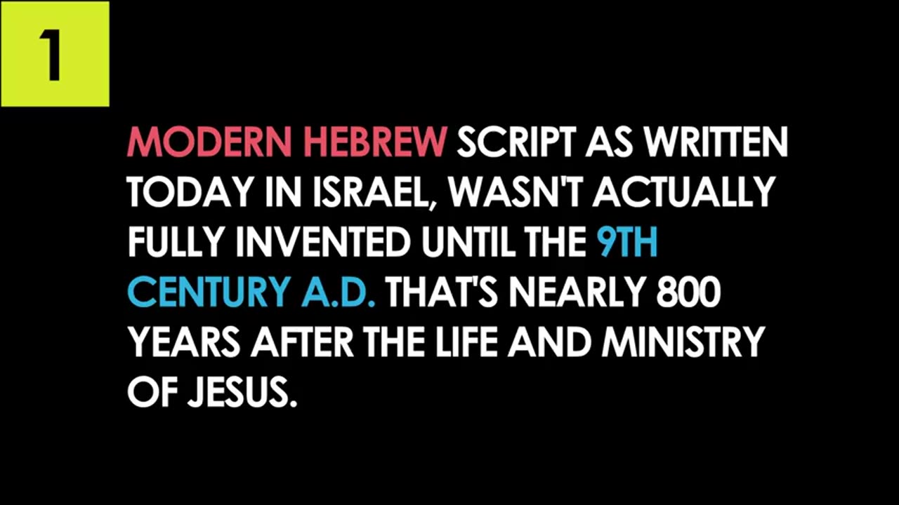 Fake Name Of God! Freemason's Faked Dead Sea Scrolls!