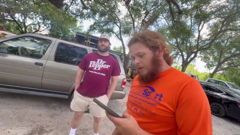 Drew from Dade City, FL raises Gun on for confronting him for wanting to meet a 13 yr old girl