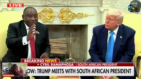 TRUMP TAKES ON South African President OVER WHITE FARMER GENOCIDE