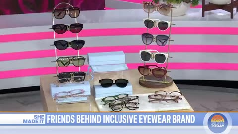 Founders of inclusive eyewear brand talk helping people feel seen