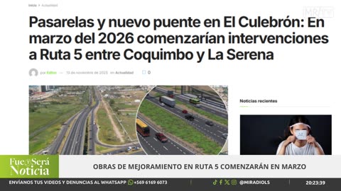 FUE Y SERÁ NOTICIA 13/11/2025