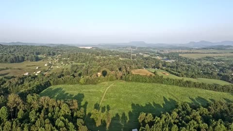 Cruising along in a Hot Air Balloon