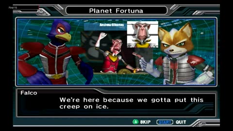 The First 15 Minutes of Star Fox Assault (GameCube)