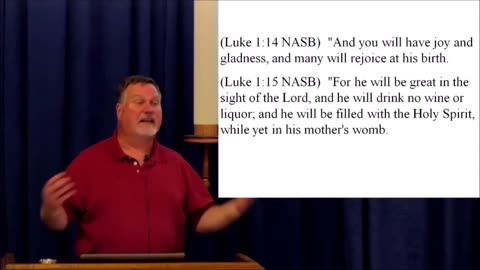 Luke 1 – Mary considers herself a bondslave, just as we should all be for Him. 2017